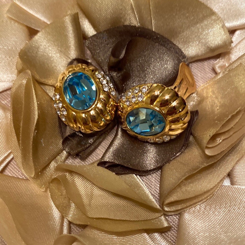 Nolan Miller clip earrings